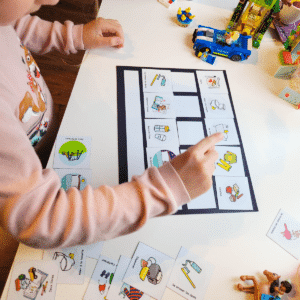 Tableau de planification sous forme de grille