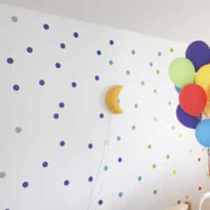Autocollants muraux en forme de CERCLE de 2,3, 4 ou 5 pouces