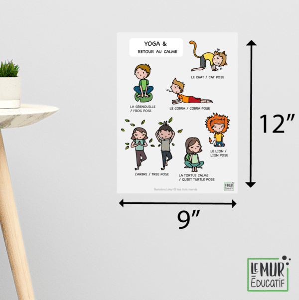 Duo d'affiches : LES ÉMOTIONS et la SPIRALE DE RESPIRATION pour le retour au calme – Image 2