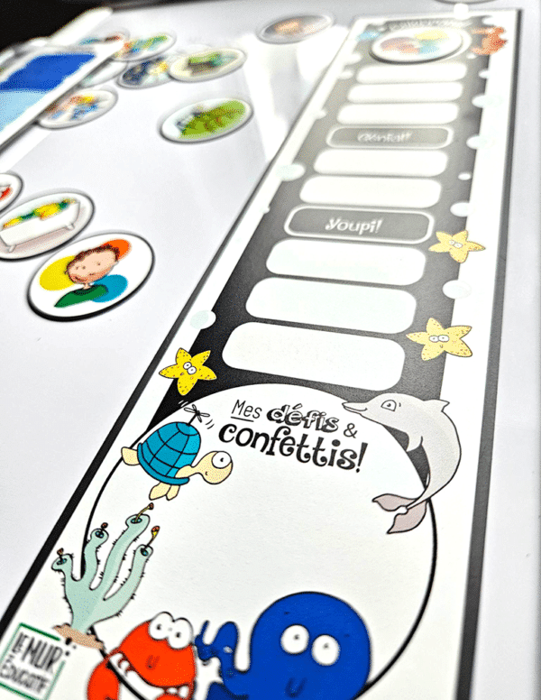 Ensemble PLANIFICATION ET MOTIVATION magnétique – Image 9