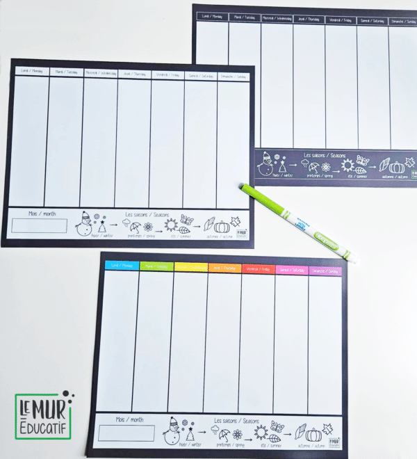 Ensemble PLANIFICATION ET MOTIVATION magnétique – Image 15