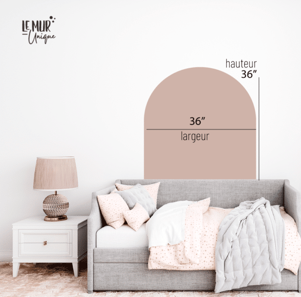 Arche murale adhésive offerte en plusieurs couleurs tendances – Image 3