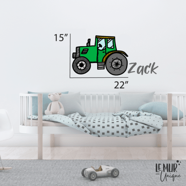 Tracteur avec ou sans prénom – Image 2