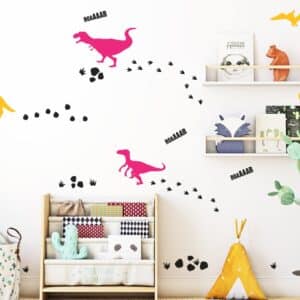 Les silhouettes de dinosaures